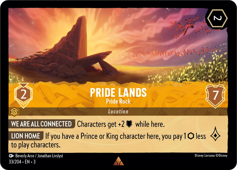 Pride Lands - Pride Rock (33/204) (Into the Inklands)