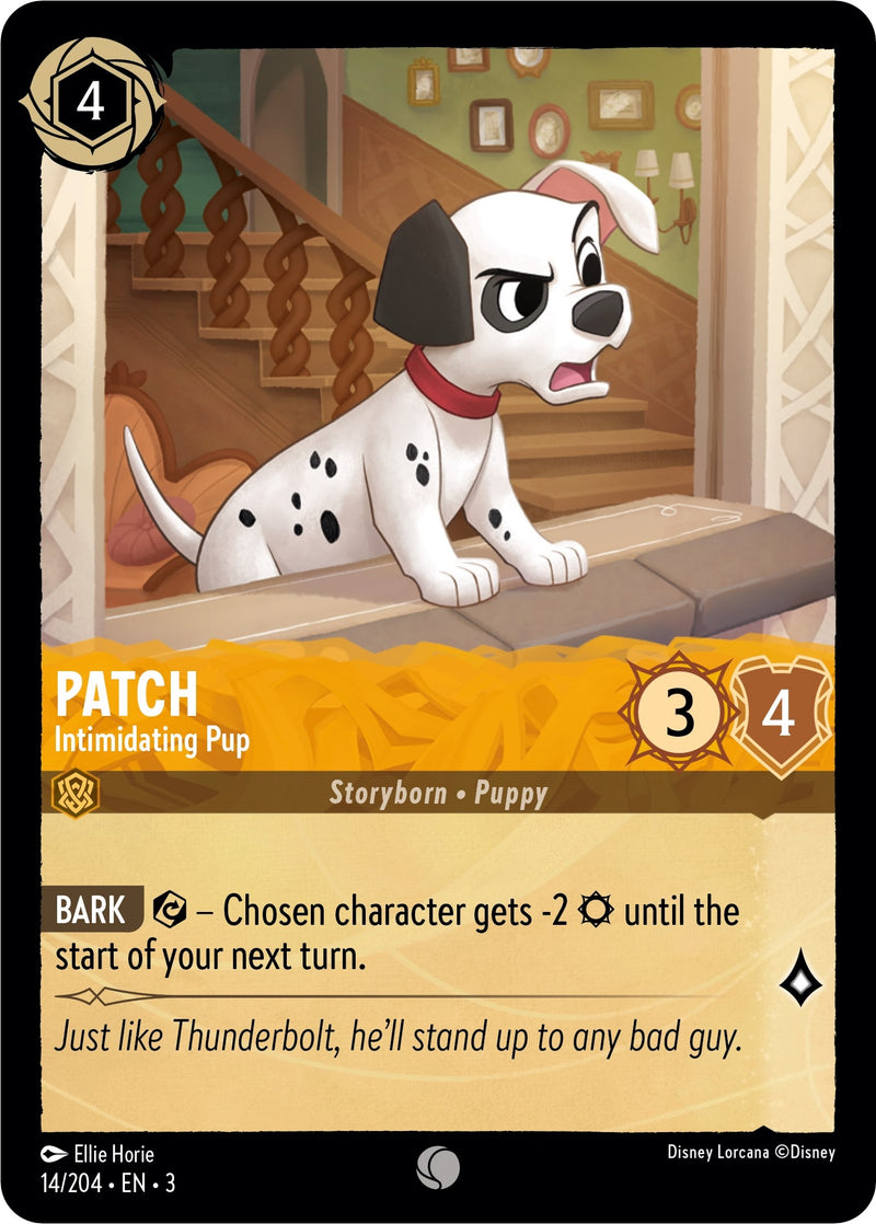 Patch - Intimidating Pup (14/204) (Into the Inklands)
