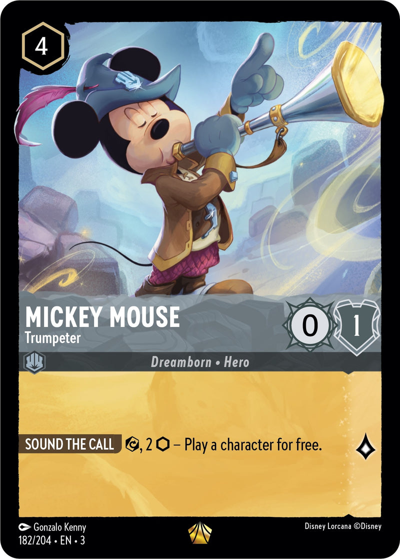 Mickey Mouse - Trumpeter (182/204) (Into the Inklands)