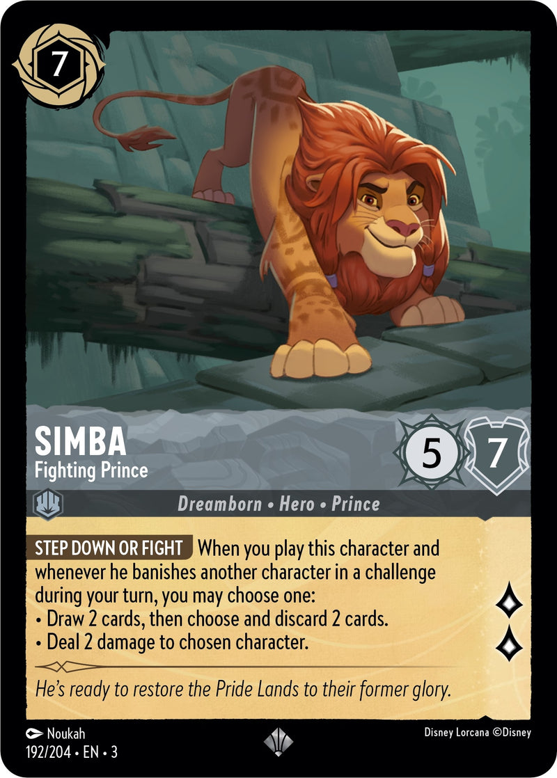 Simba - Fighting Prince (192/204) (Into the Inklands)