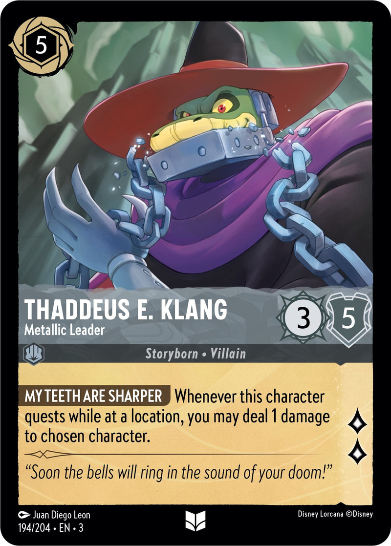Thaddeus E. Klang - Metallic Leader (194/204) (Into the Inklands)