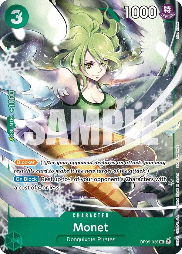 Image for Monet (Event Pack Vol. 3) (OP05-036) (One Piece Promotion Cards) - One Piece Card Game