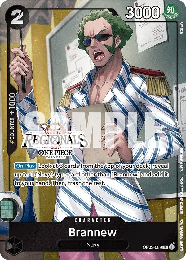 Image for Brannew (Offline Regional 2024) [Participant] (OP03-089) (One Piece Promotion Cards) - One Piece Card Game