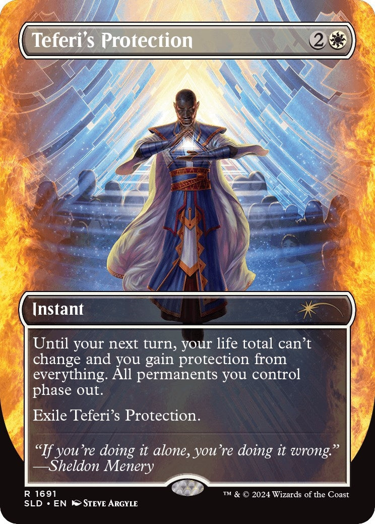 Teferi's Protection (1691) (1691) (Secret Lair Drop Series)