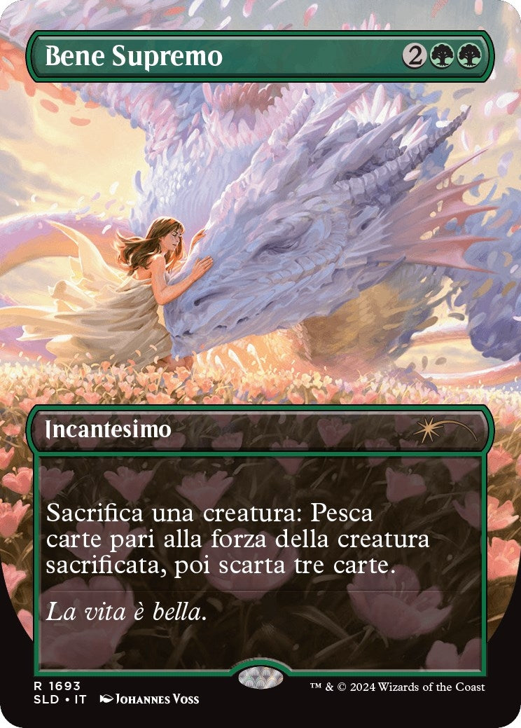 Greater Good (Italian) - "Bene Supremo" (1693) (Secret Lair Drop Series)