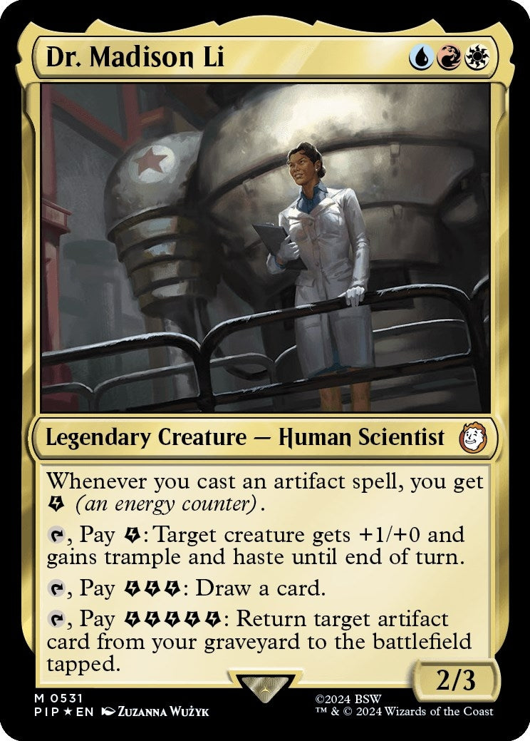 Dr. Madison Li (Surge Foil) (531) (Universes Beyond: Fallout)