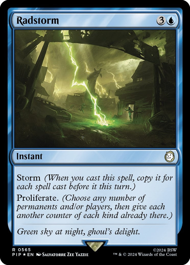 Radstorm (Surge Foil) (565) (Universes Beyond: Fallout)