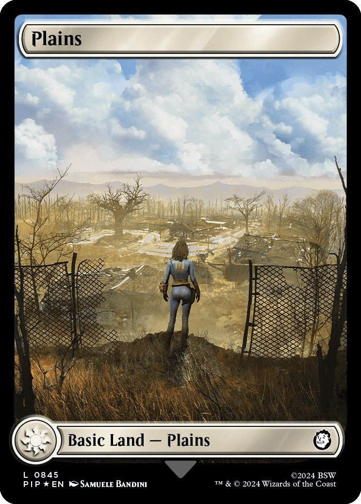 Plains (0845) (Surge Foil) (845) (Universes Beyond: Fallout)