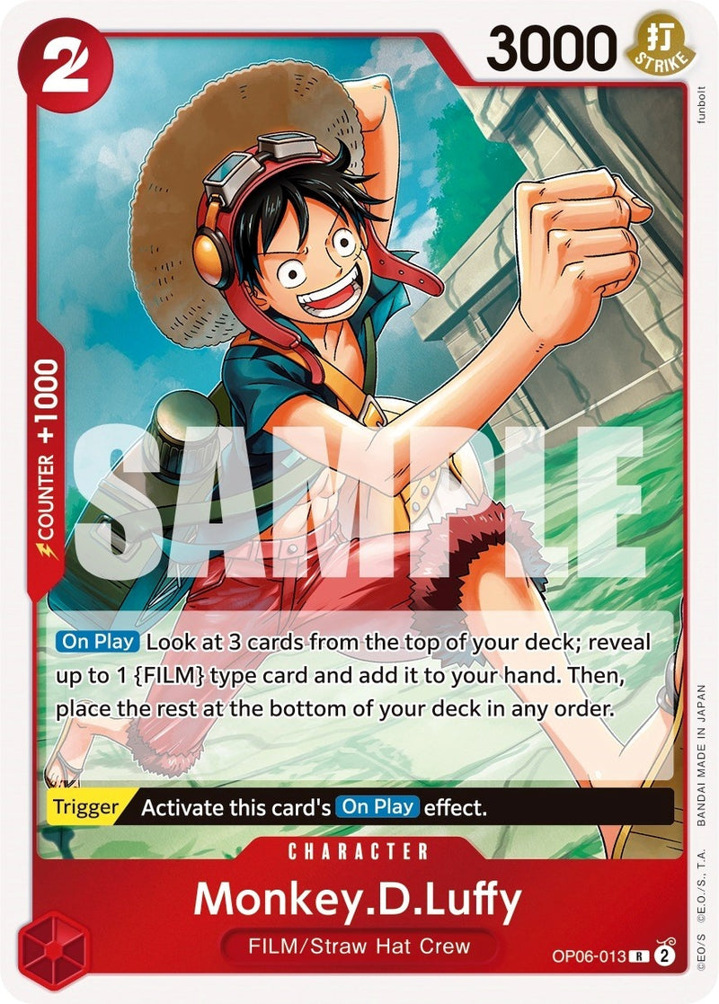 Monkey.D.Luffy (OP06-013) (Wings of the Captain)