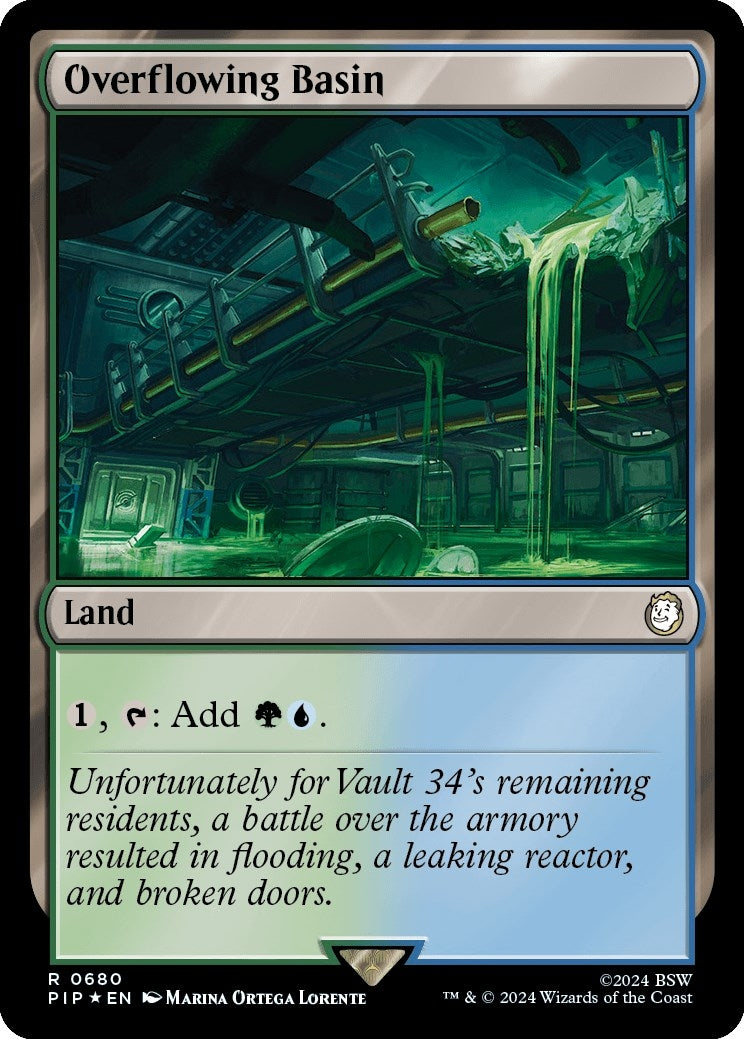 Overflowing Basin (Surge Foil) (680) (Universes Beyond: Fallout)