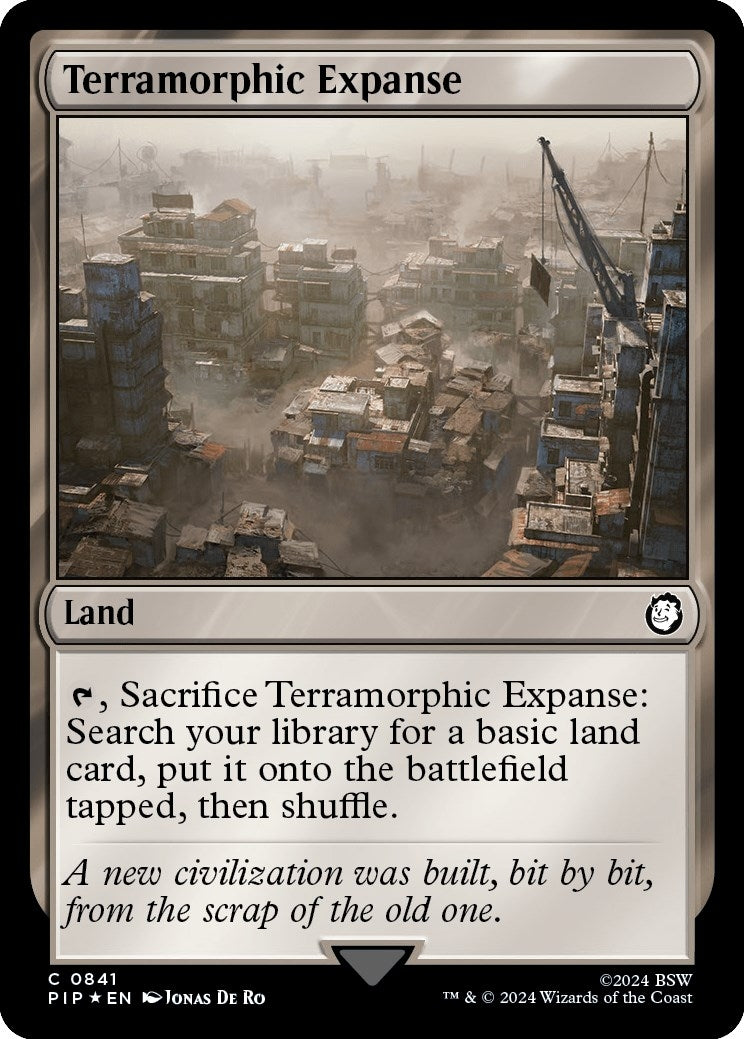 Terramorphic Expanse (Surge Foil) (841) (Universes Beyond: Fallout)