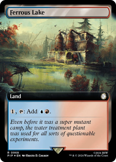 Ferrous Lake (Extended Art) (Surge Foil) (968) (Universes Beyond: Fallout)