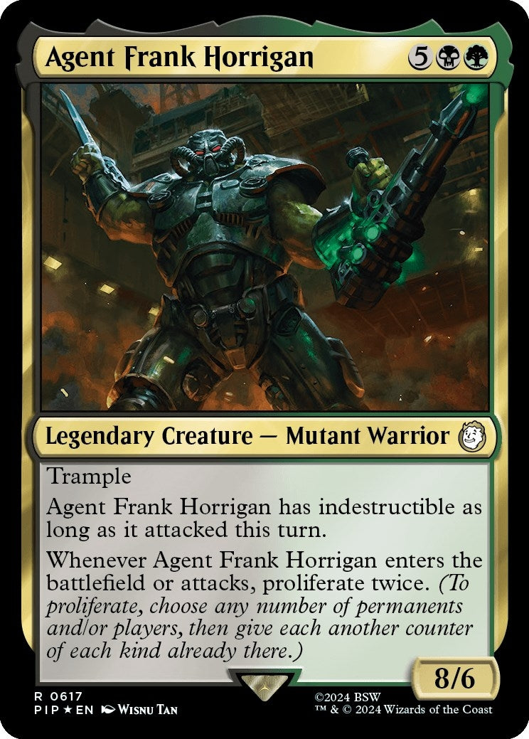 Agent Frank Horrigan (Surge Foil) (617) (Universes Beyond: Fallout)