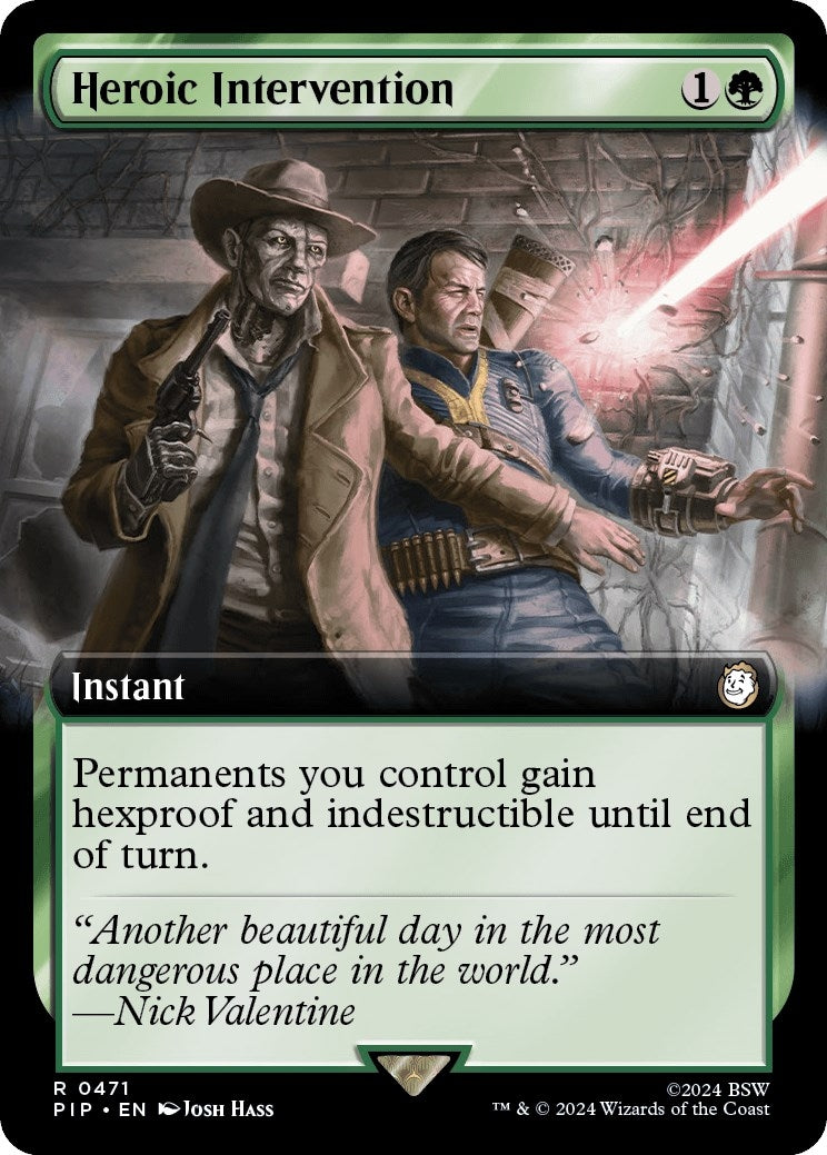 Heroic Intervention (Extended Art) (471) (Universes Beyond: Fallout)
