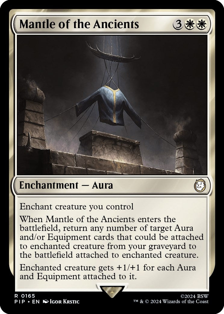 Image for Mantle of the Ancients (165) (Universes Beyond: Fallout) - Magic: The Gathering