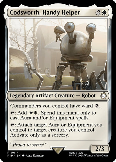 Codsworth, Handy Helper (14) (Universes Beyond: Fallout)