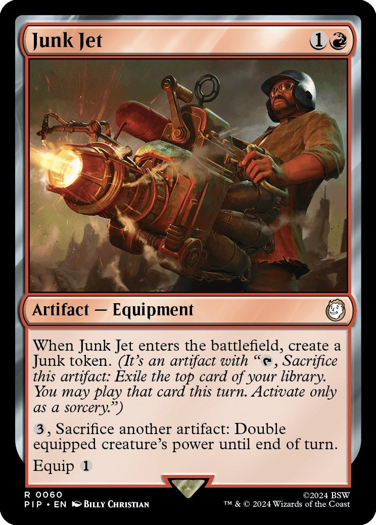 Image for Junk Jet (60) (Universes Beyond: Fallout) - Magic: The Gathering