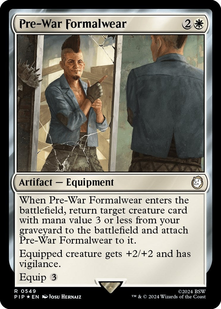Pre-War Formalwear (Surge Foil) (549) (Universes Beyond: Fallout)