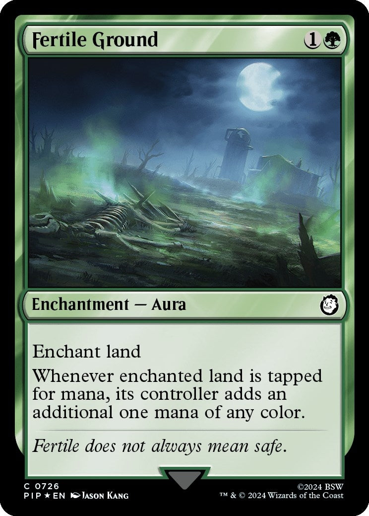 Fertile Ground (Surge Foil) (726) (Universes Beyond: Fallout)