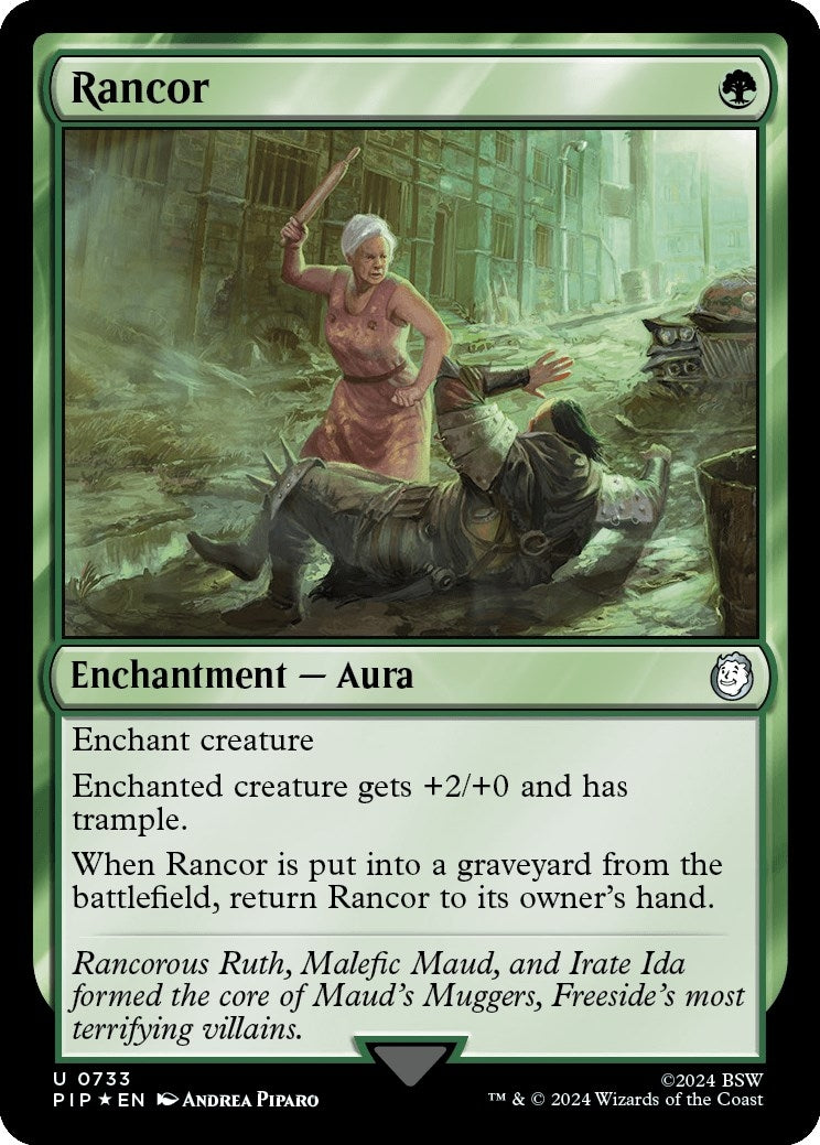 Rancor (Surge Foil) (733) (Universes Beyond: Fallout)