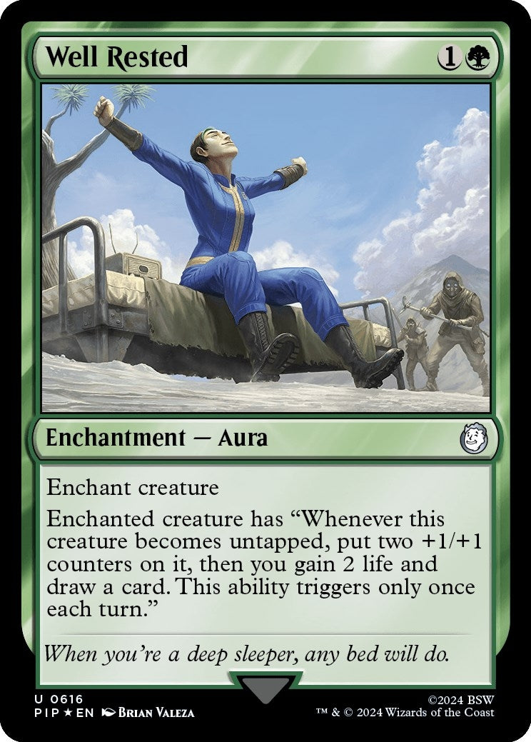 Image for Well Rested (Surge Foil) (616) - Magic: The Gathering