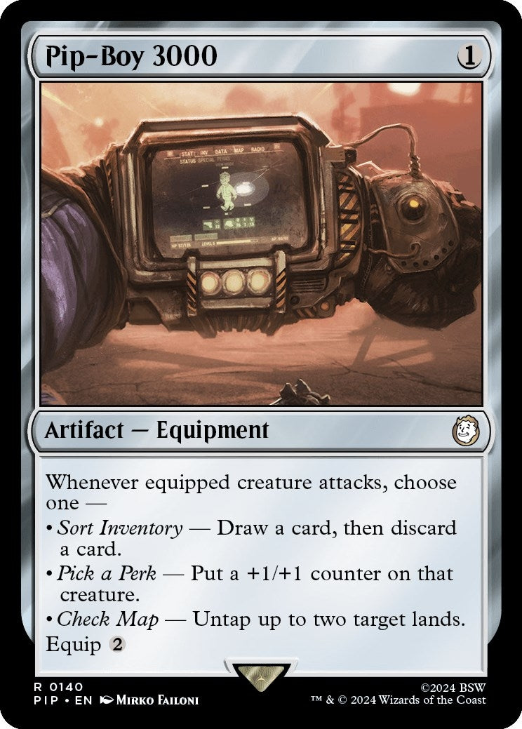 Image for Pip-Boy 3000 (140) (Universes Beyond: Fallout) - Magic: The Gathering