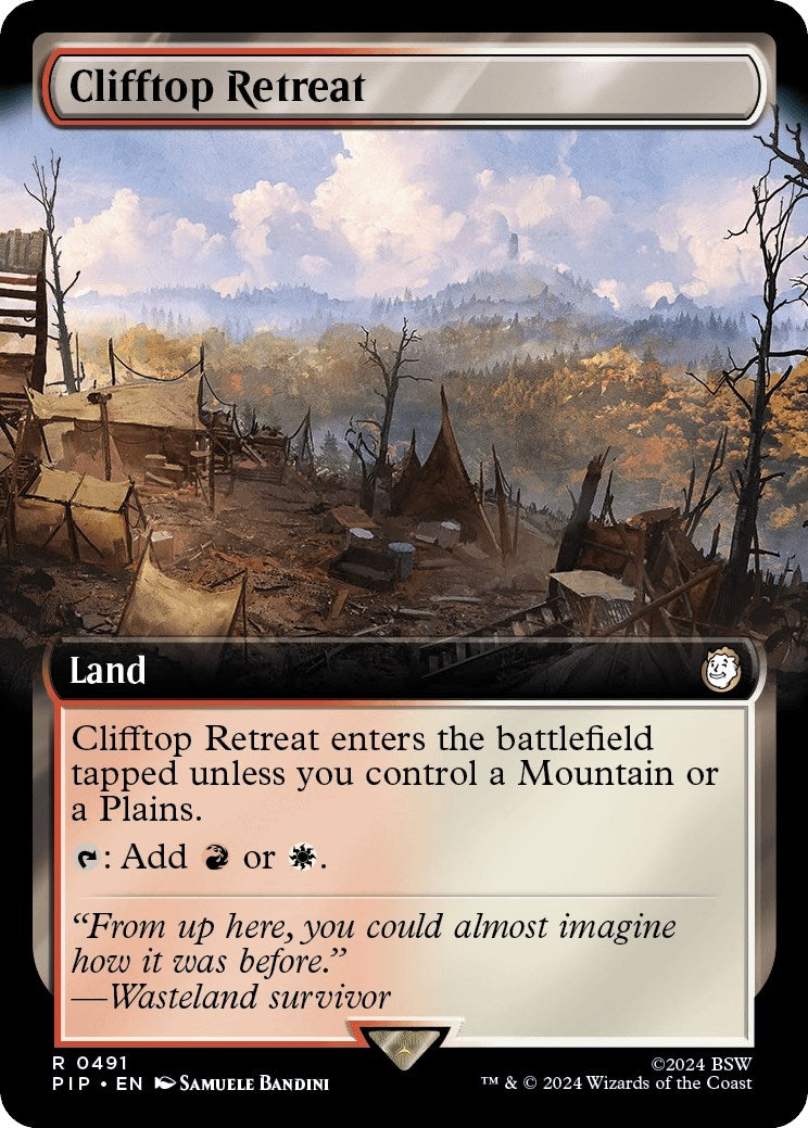 Clifftop Retreat (Extended Art) (491) (Universes Beyond: Fallout)