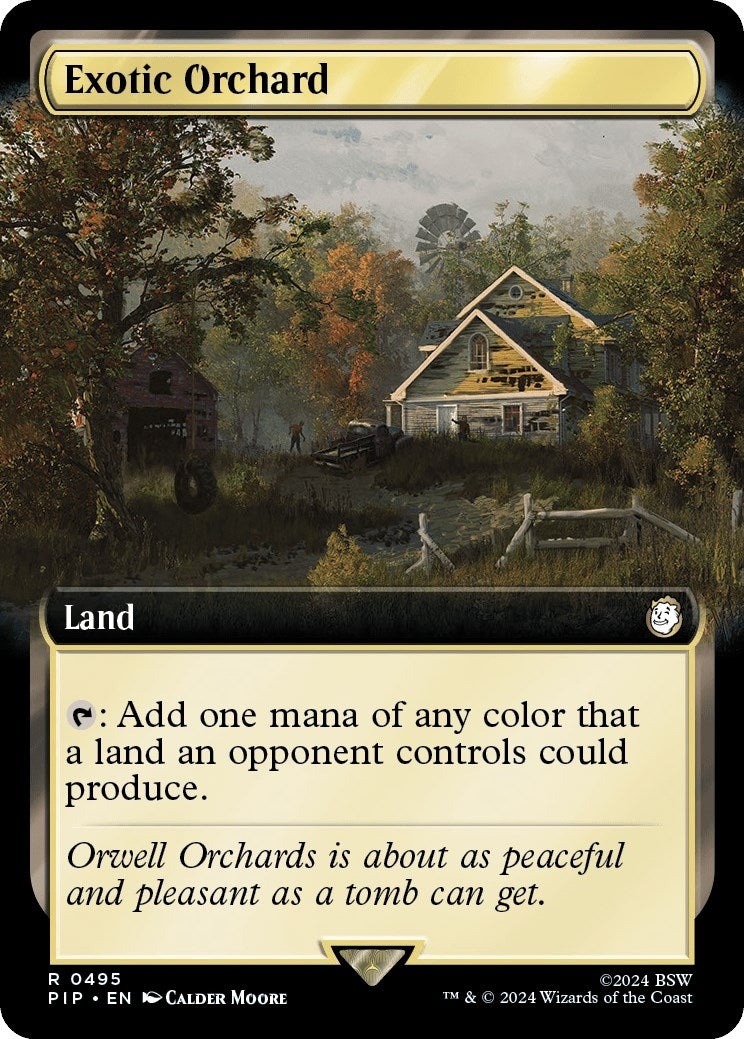 Exotic Orchard (Extended Art) (495) (Universes Beyond: Fallout)