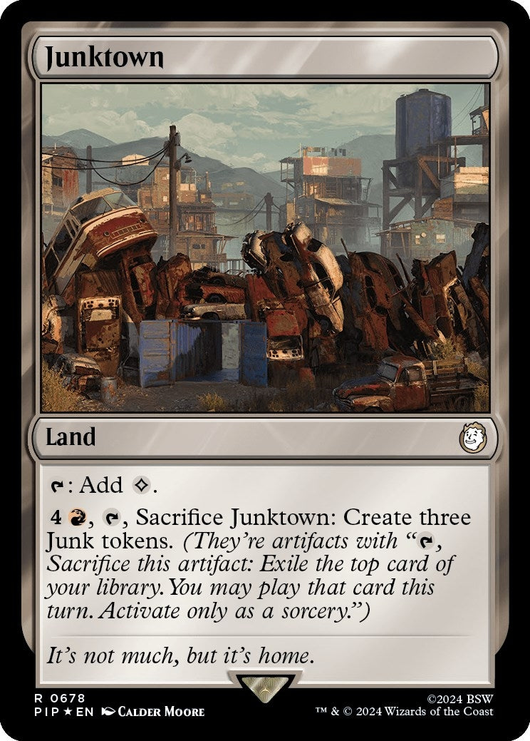 Junktown (Surge Foil) (678) (Universes Beyond: Fallout)