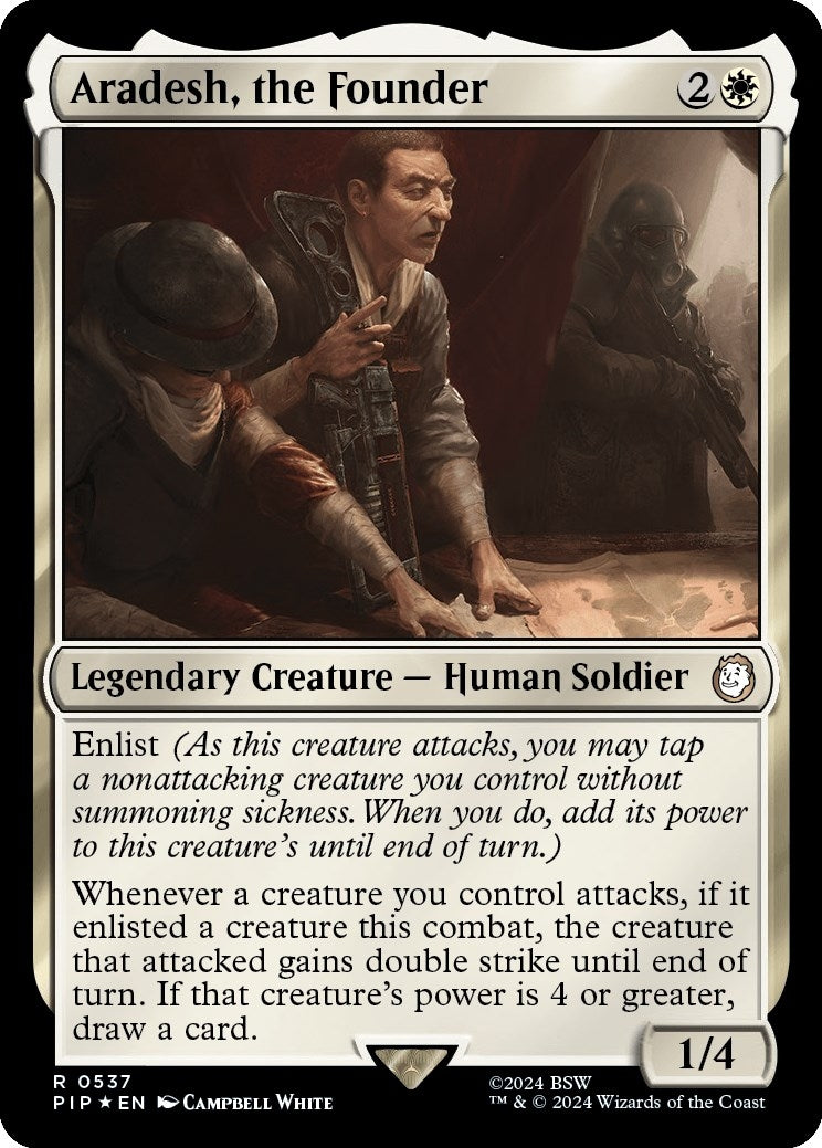 Aradesh, the Founder (Surge Foil) (537) (Universes Beyond: Fallout)