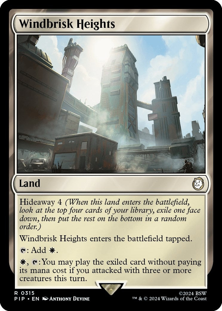 Image for Windbrisk Heights (315) - Magic: The Gathering