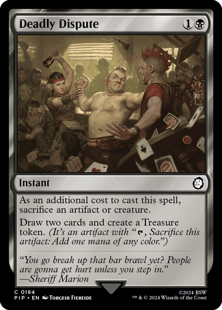 Image for Deadly Dispute (184) (Universes Beyond: Fallout) - Magic: The Gathering