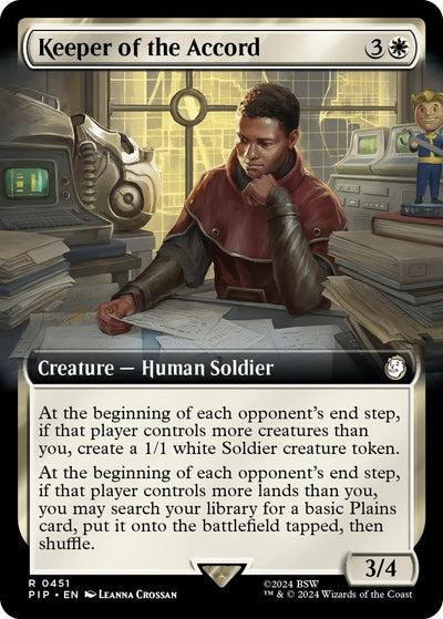 Keeper of the Accord (Extended Art) (451) (Universes Beyond: Fallout)