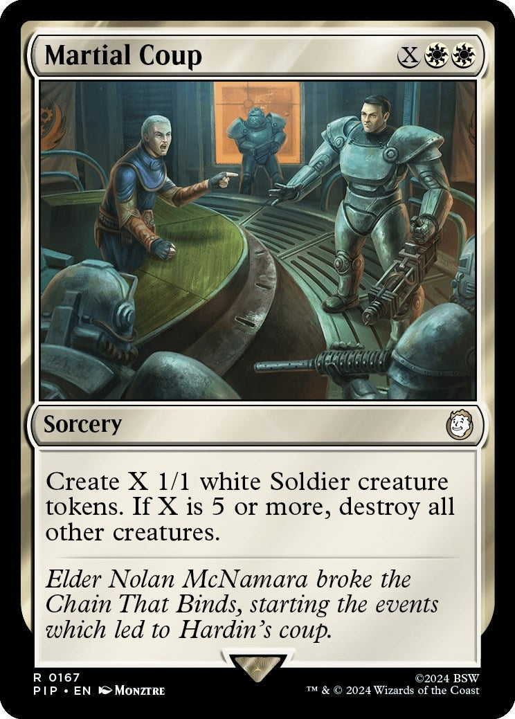 Image for Martial Coup (167) (Universes Beyond: Fallout) - Magic: The Gathering