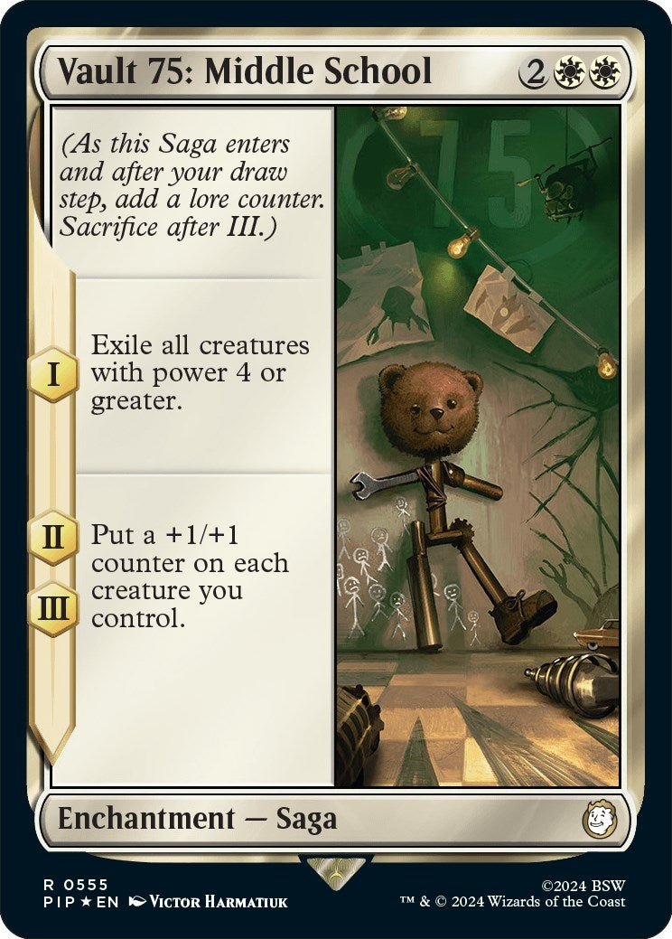 Image for Vault 75: Middle School (Surge Foil) (555) - Magic: The Gathering