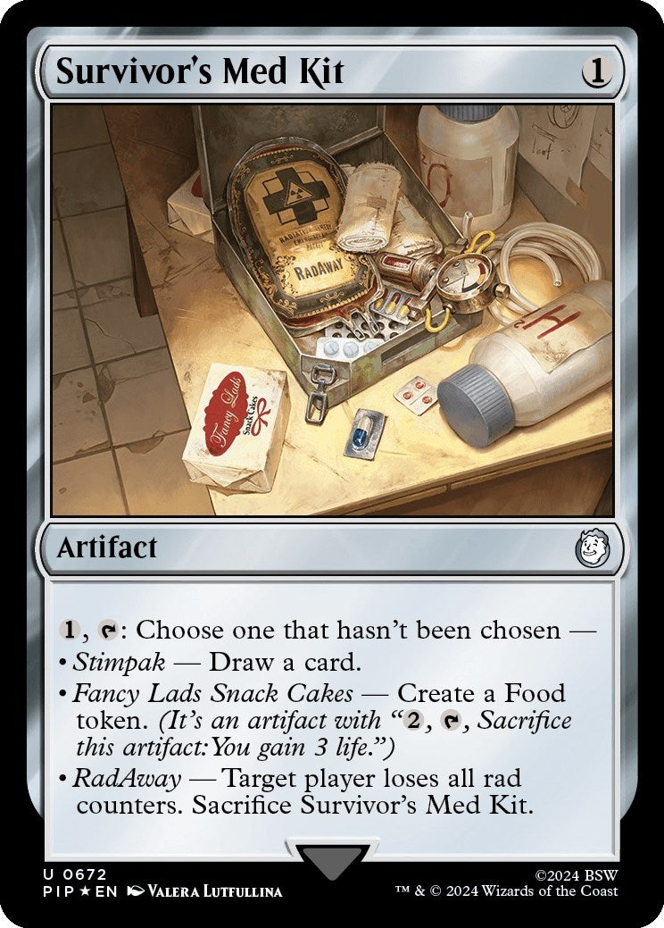 Survivor's Med Kit (Surge Foil) (672) (Universes Beyond: Fallout)