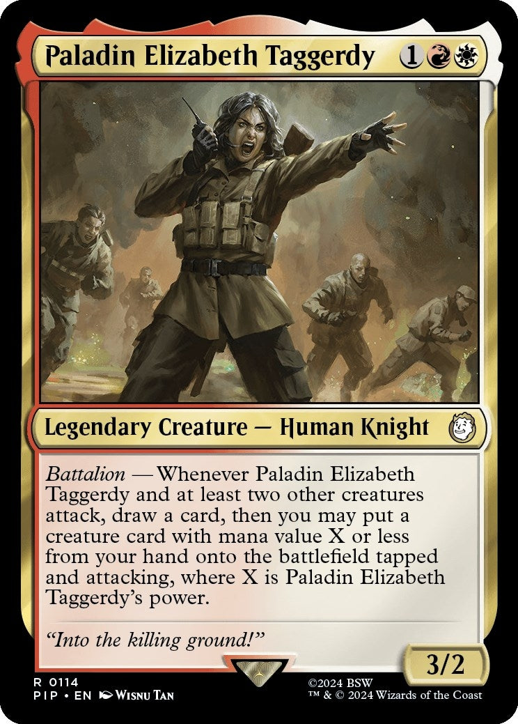 Paladin Elizabeth Taggerdy (114) (Universes Beyond: Fallout)