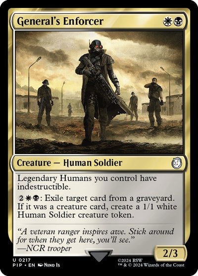 General's Enforcer (217) (Universes Beyond: Fallout)