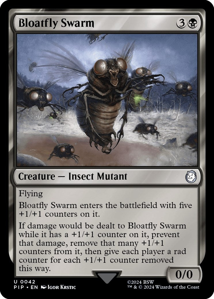 Image for Bloatfly Swarm (42) (Universes Beyond: Fallout) - Magic: The Gathering