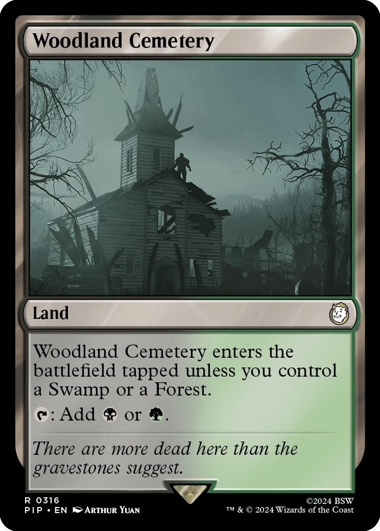 Image for Woodland Cemetery (316) - Magic: The Gathering