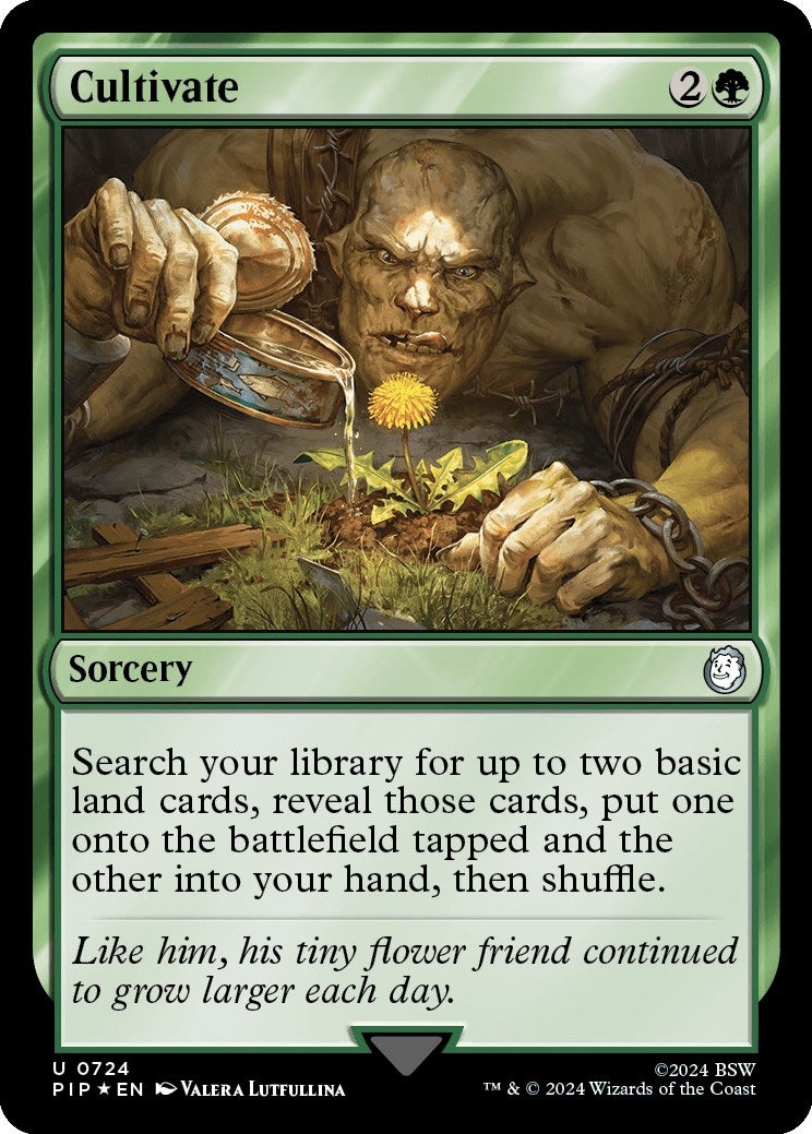 Cultivate (Surge Foil) (724) (Universes Beyond: Fallout)