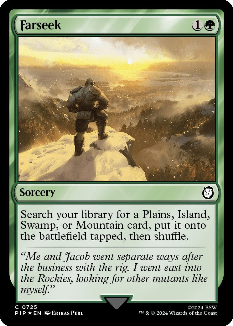 Farseek (Surge Foil) (725) (Universes Beyond: Fallout)