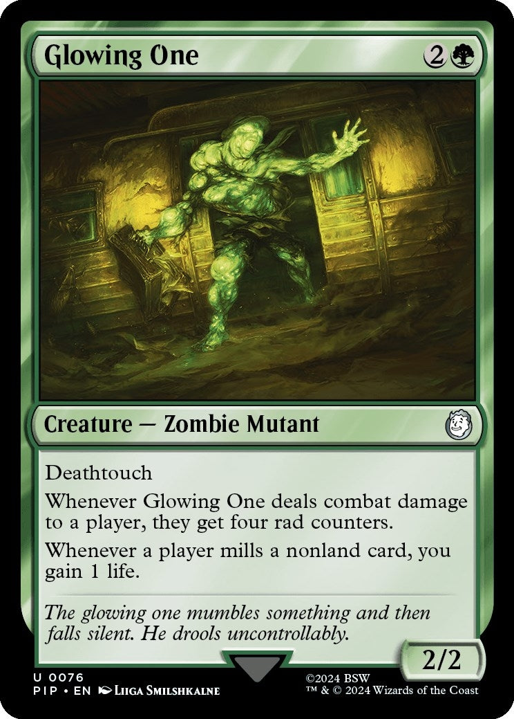 Image for Glowing One (76) (Universes Beyond: Fallout) - Magic: The Gathering