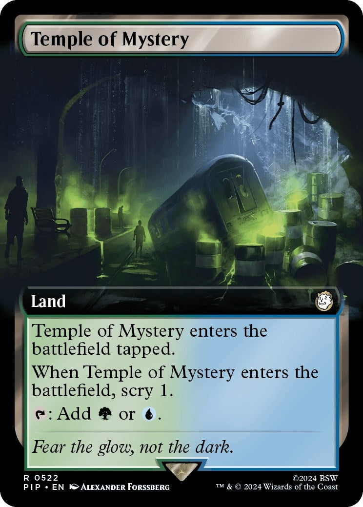 Temple of Mystery (Extended Art) (522) (Universes Beyond: Fallout)