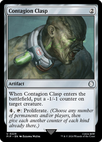 Contagion Clasp (229) (Universes Beyond: Fallout)