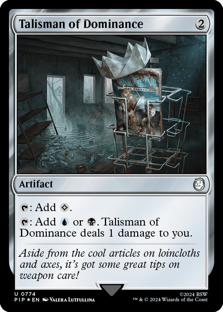 Talisman of Dominance (Surge Foil) (774) (Universes Beyond: Fallout)