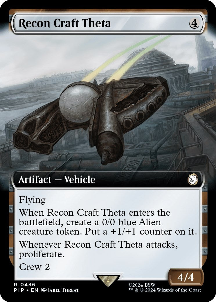 Recon Craft Theta (Extended Art) (436) (Universes Beyond: Fallout)