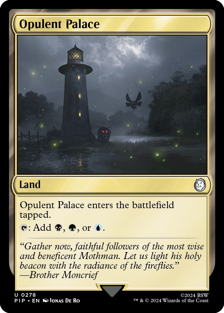 Image for Opulent Palace (278) (Universes Beyond: Fallout) - Magic: The Gathering