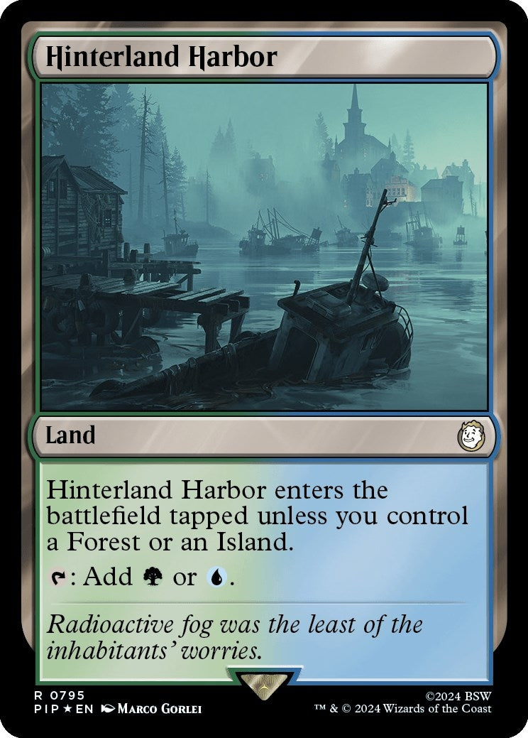 Hinterland Harbor (Surge Foil) (795) (Universes Beyond: Fallout)