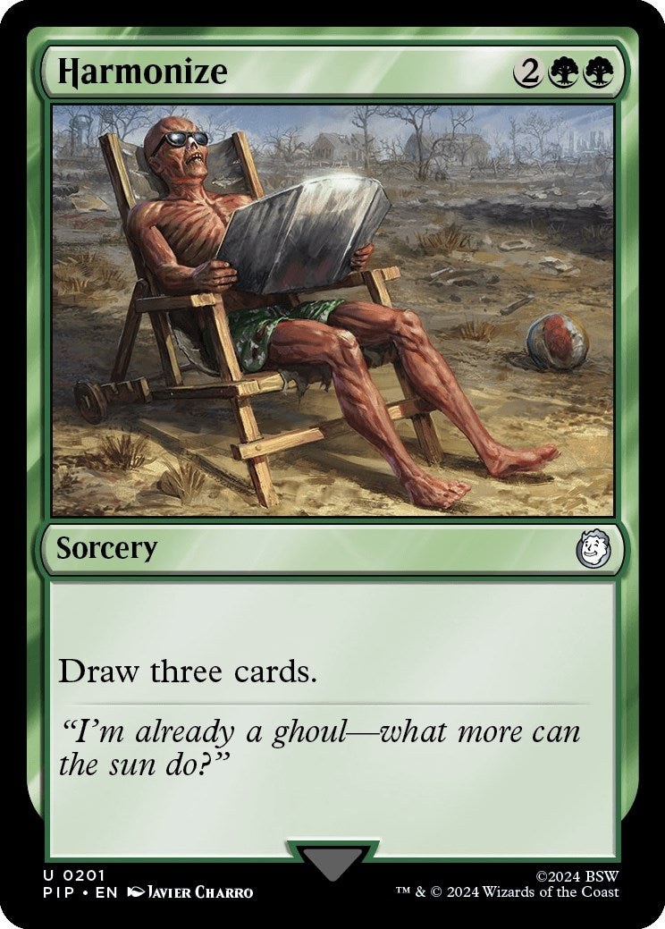 Image for Harmonize (201) (Universes Beyond: Fallout) - Magic: The Gathering